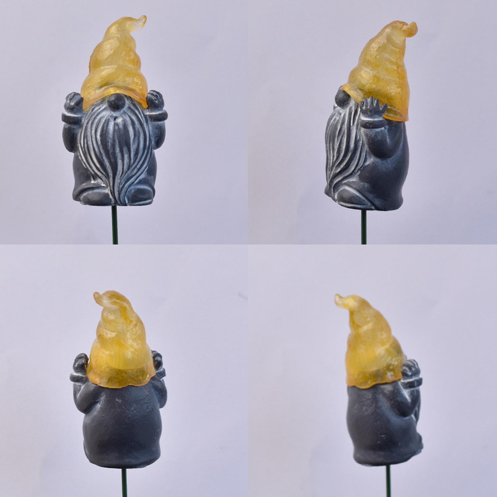 Resin Art Flowers - Tiang Dekorasi Taman 3 Buah Resin