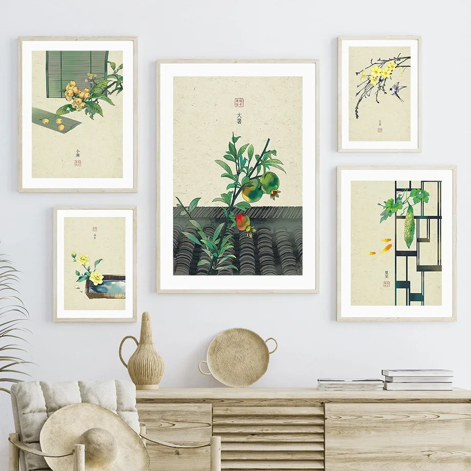 Resin Art And Deco - Lukisan Kanvas Seni Dinding Motif Burung