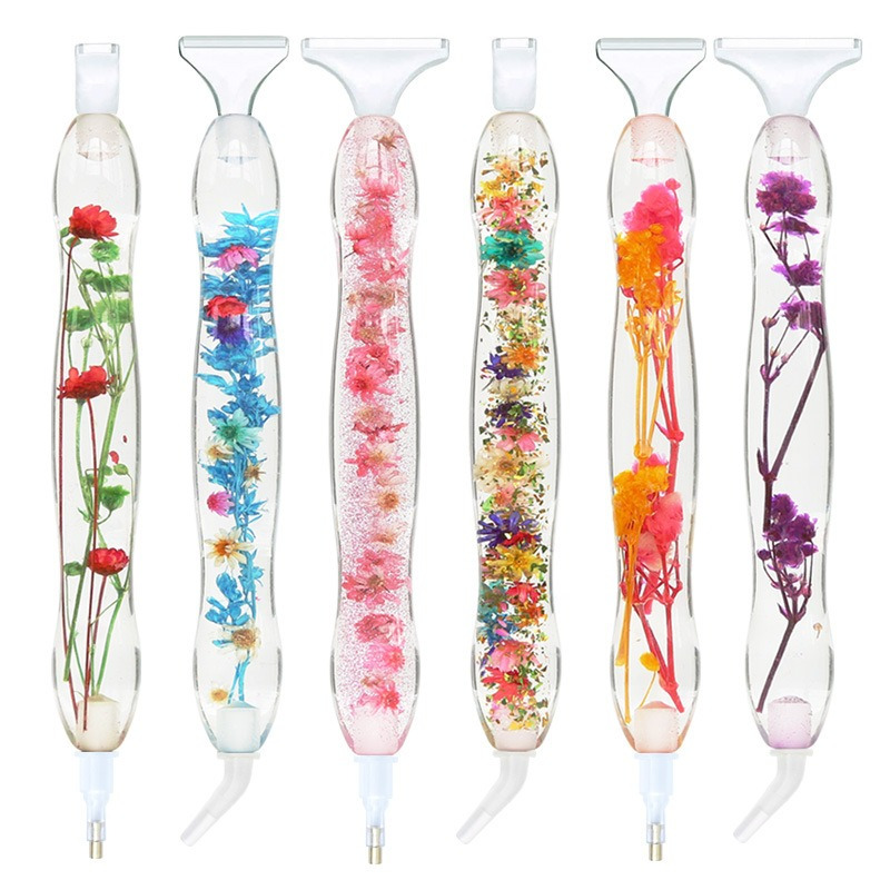 Resin Art Diy - 1set Pena Lukis Berlian 5D Desain