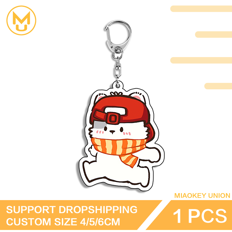 Gantungan Kunci Akrilik Dua Si - Resin Art Keychain Design ulasan dan harga