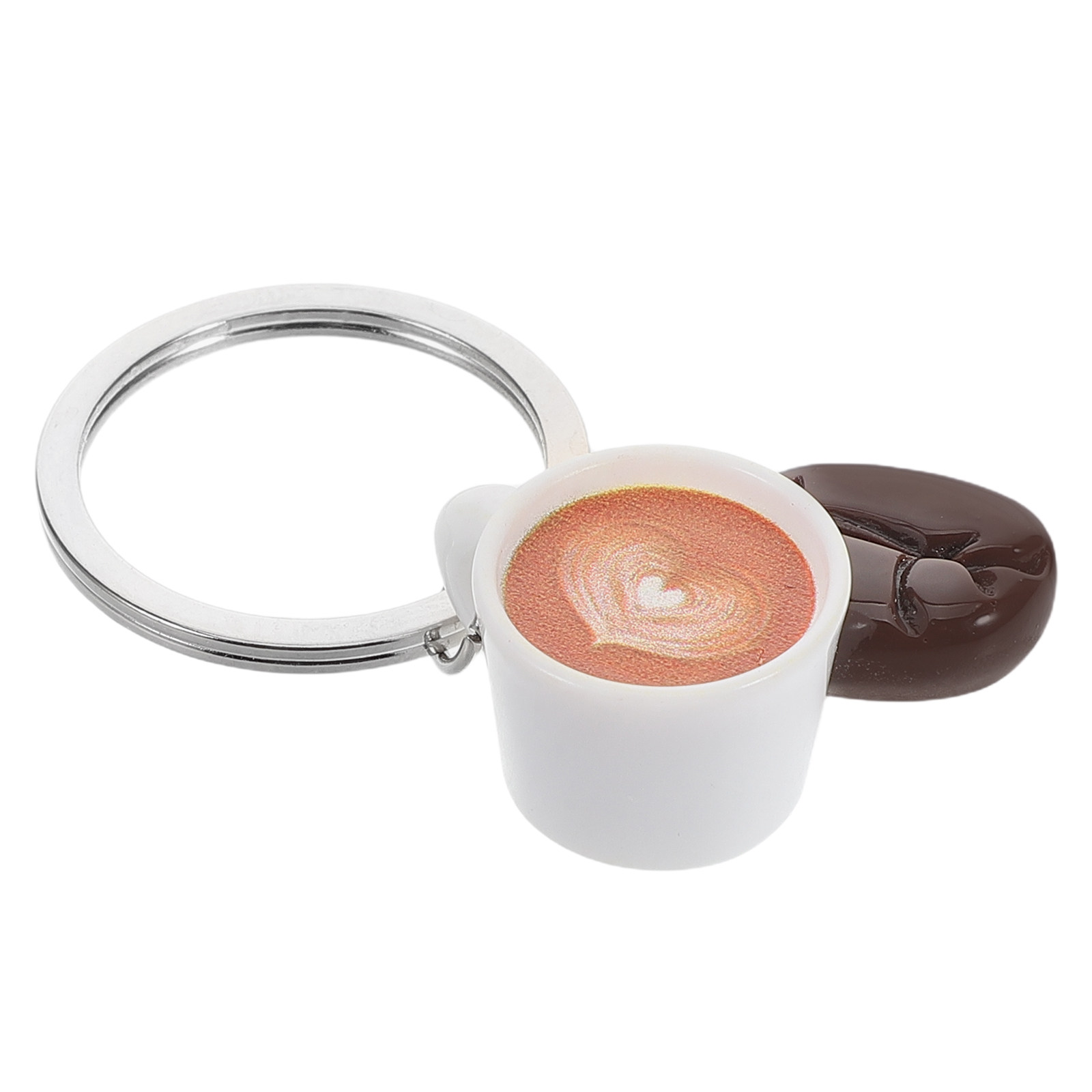 Gantungan Kunci Biji Kopi Desa - Resin Art Keychain Design ulasan dan harga