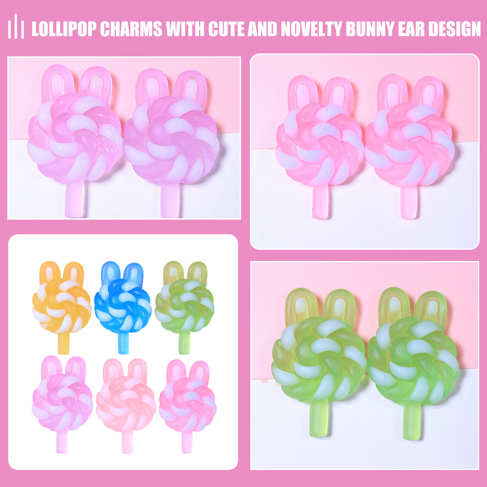 24 Buah Liontin Resin Plastik  - Resin Art Keychain ulasan dan harga
