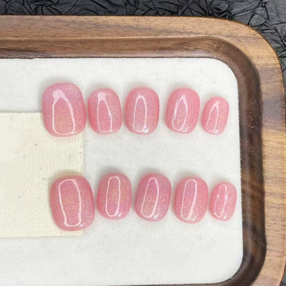 10 Buah Set Kuku Tekan Buatan  - Resin Art Painting ulasan dan harga