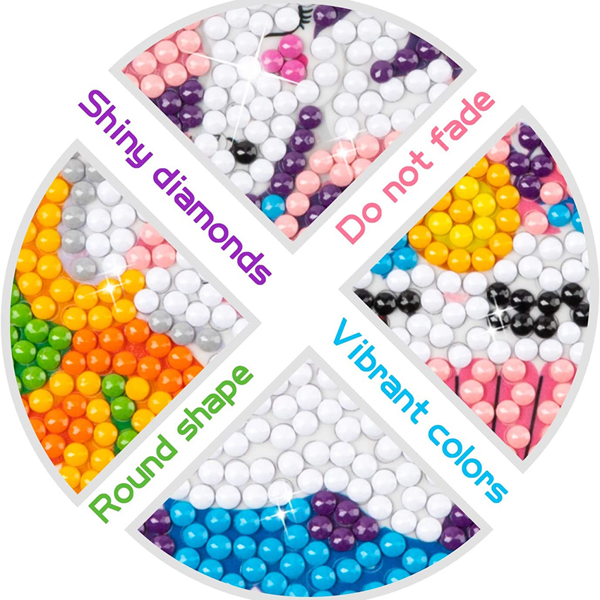 Stiker lukisan berlian 5D DIY  - Resin Art Diy ulasan dan harga