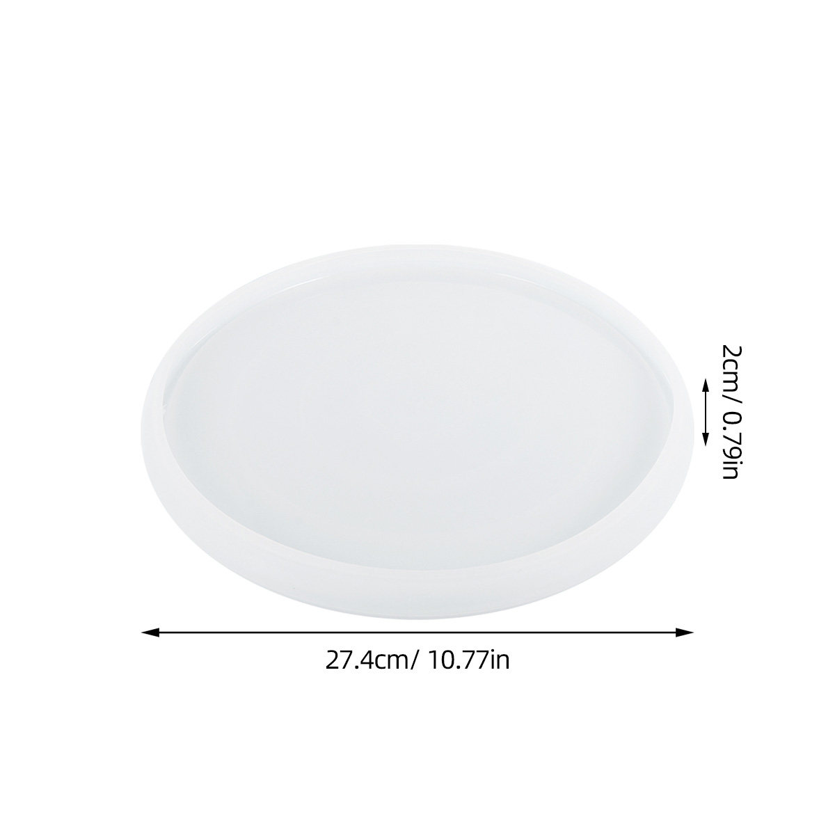 1Pcs Cetakan Piring Silikon Bu - Resin Art Coasters ulasan dan harga
