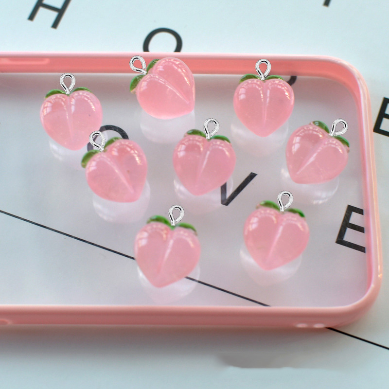 10 Buah Liontin Resin Datar Tr - Resin Art Keychain ulasan dan harga