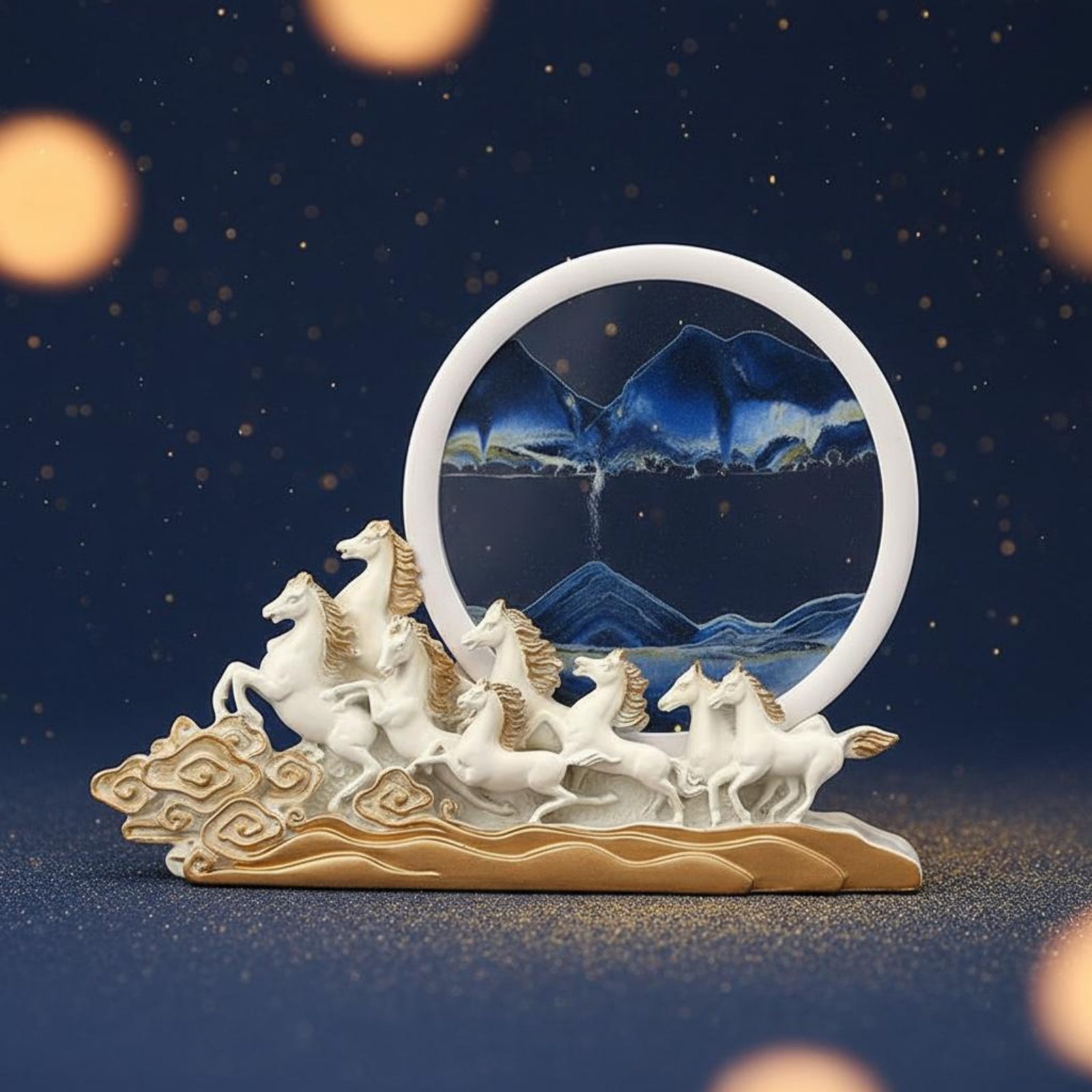 Ide Hadiah Dekorasi Kuda Seni  - Resin Art Design Ideas ulasan dan harga