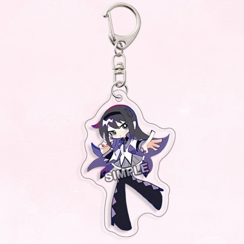 Puella Magi Madoka Magica Kana - Resin Art Keychain ulasan dan harga