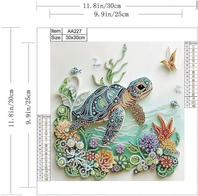 Kit Lukisan Berlian Bentuk Khu - Resin Art And Deco ulasan dan harga