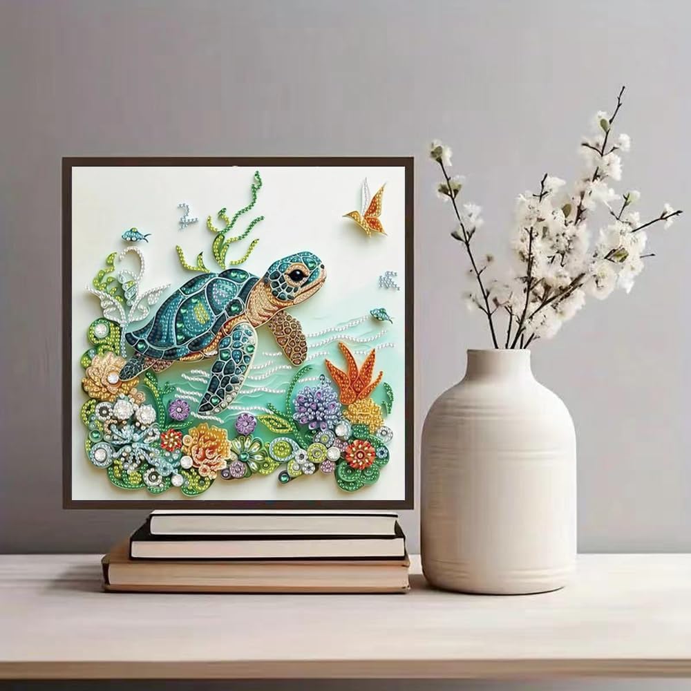 Kit Lukisan Berlian Bentuk Khu - Resin Art And Deco ulasan dan harga