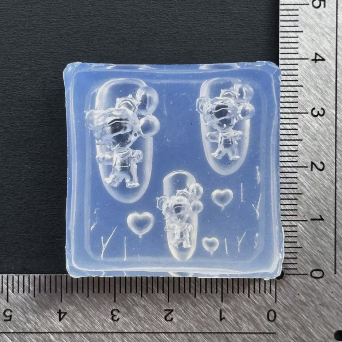Cetakan Kuku 3D, Cetakan Seni  - Resin Art Template ulasan dan harga