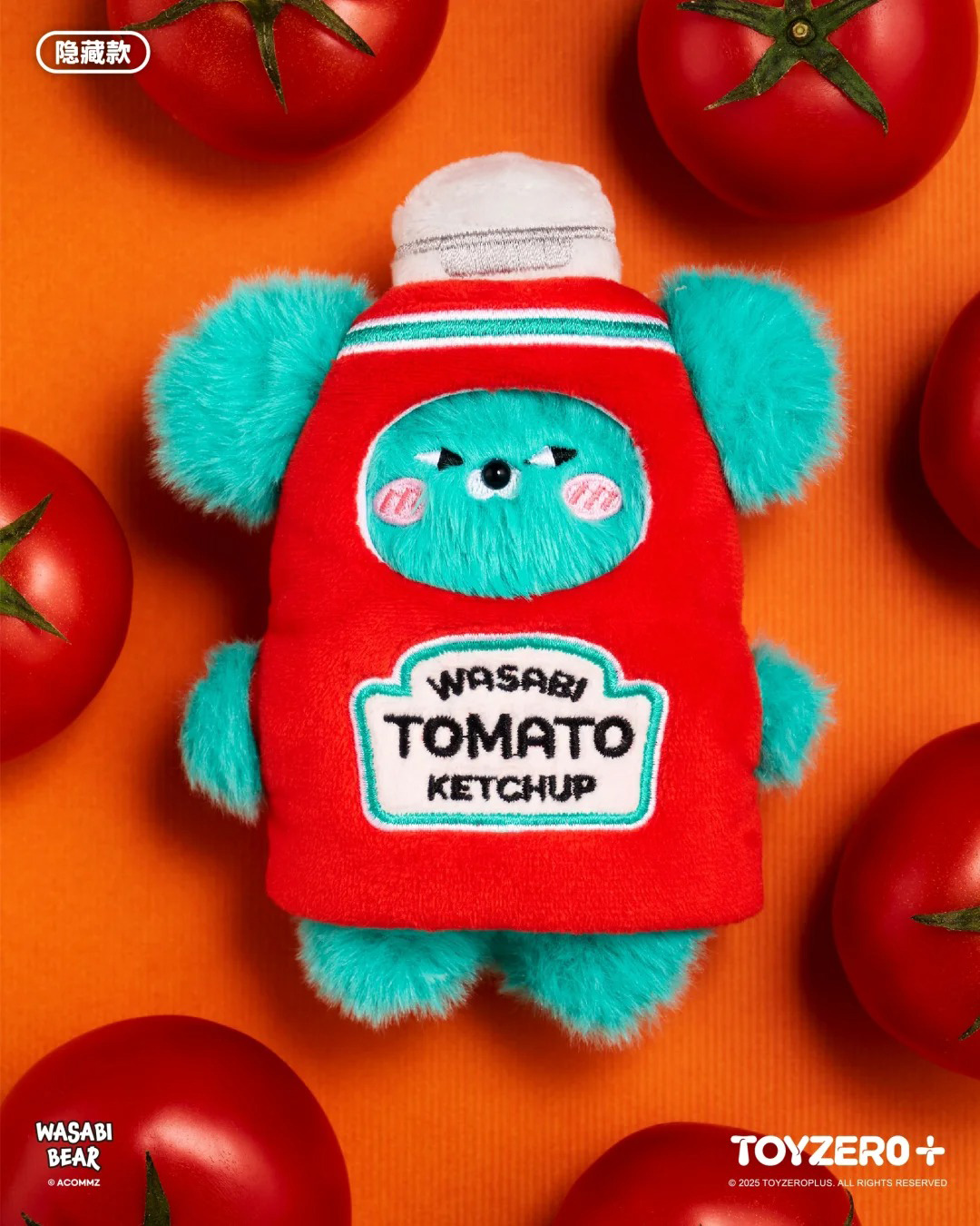 Botol Saus Mini Rasa Wasabi Be - Resin Art Keychain ulasan dan harga