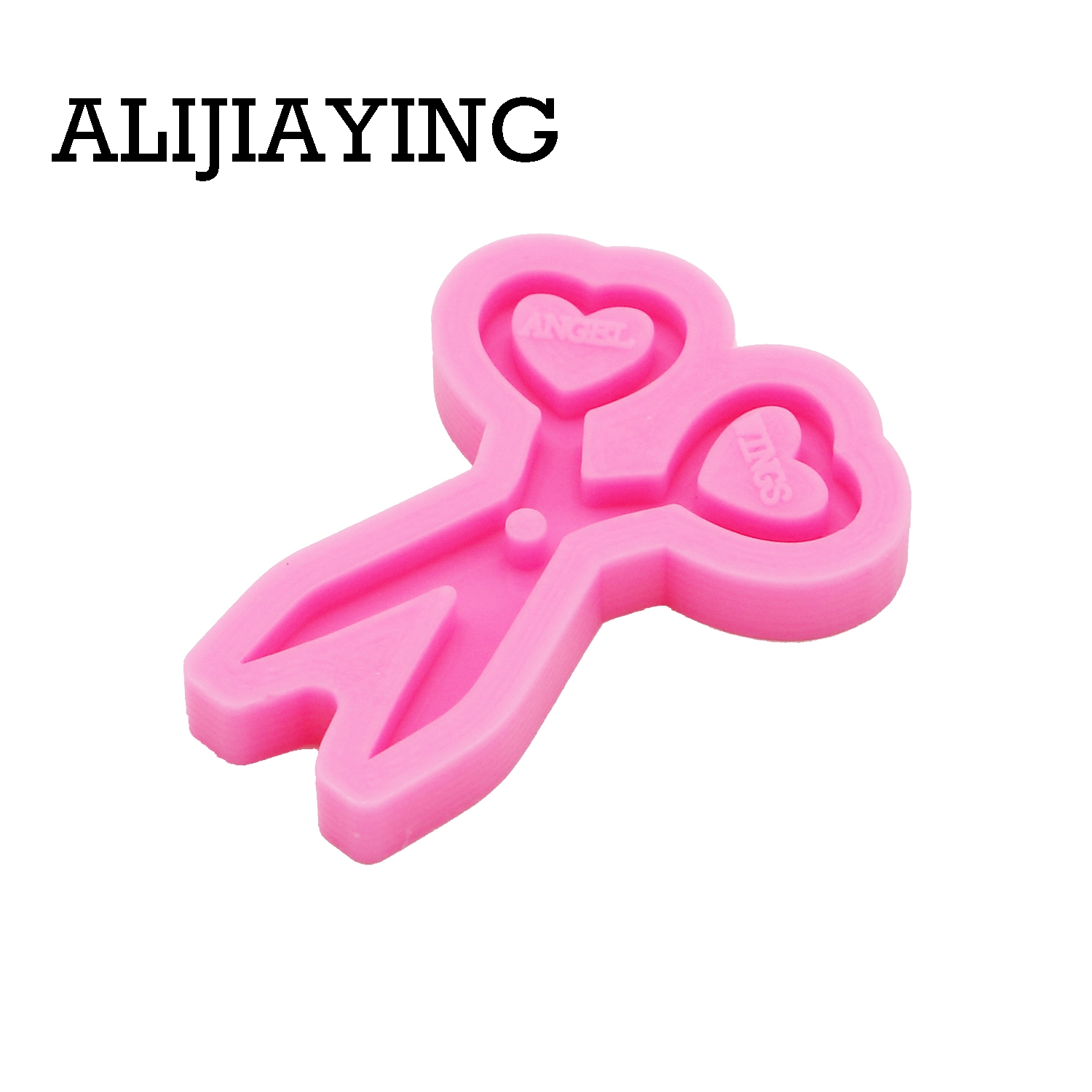 DY0263 Cetakan Silikon DIY Res - Resin Art Keychain Design ulasan dan harga