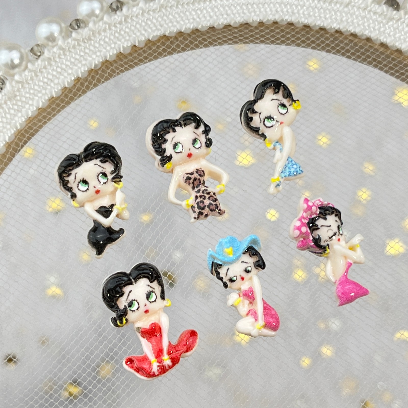100pcs Aksesoris Seni Kuku Kar - Resin Art Diy ulasan dan harga