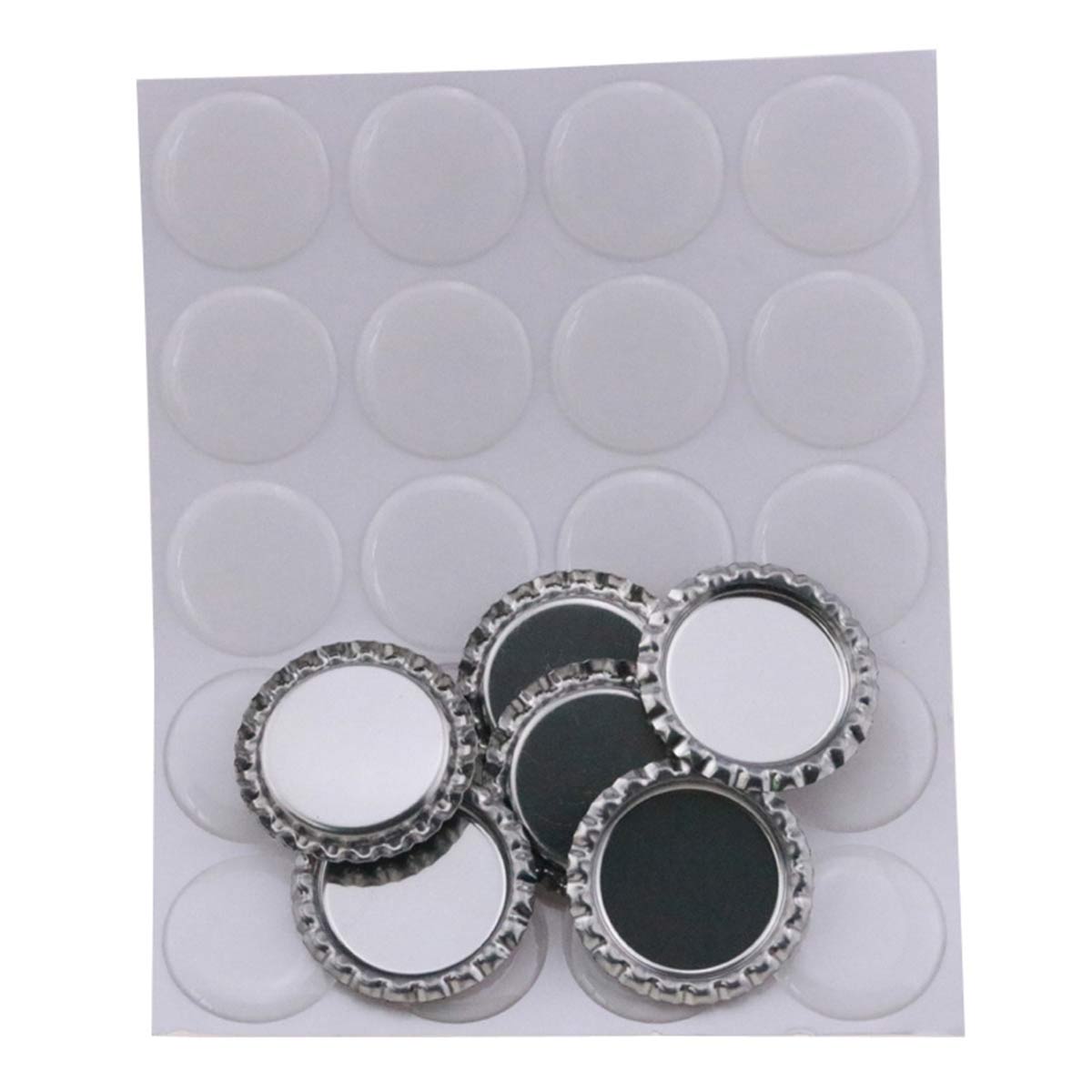 100PCS Stiker Kubah Bulat Resi - Resin Art Diy ulasan dan harga