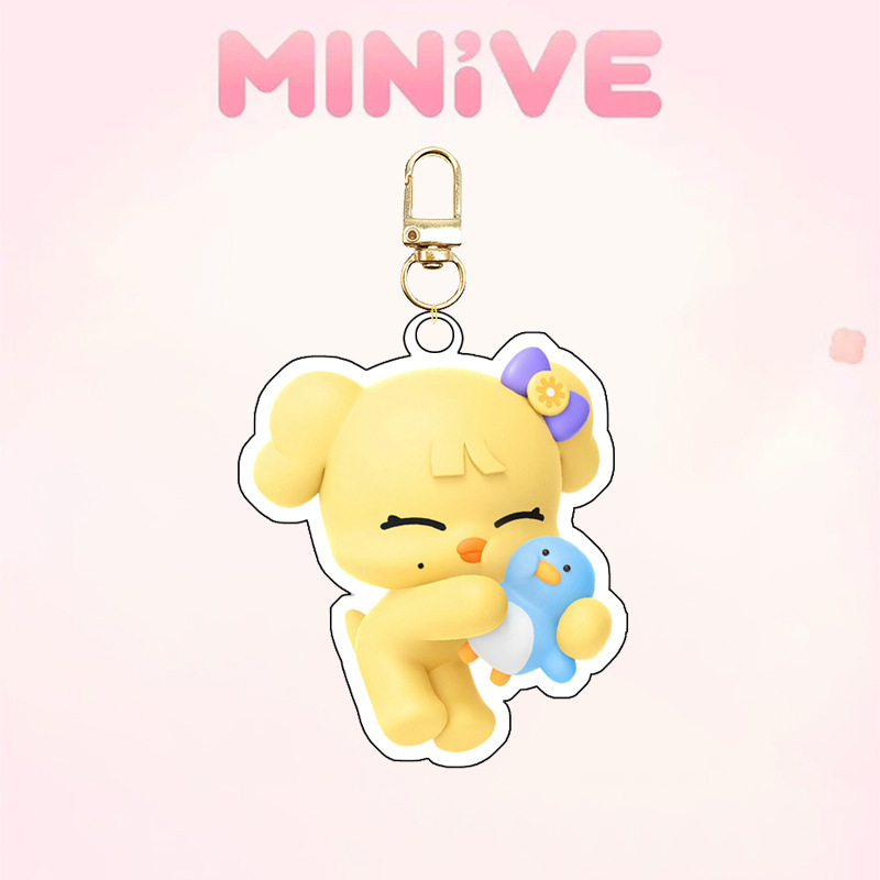 Ive Minivek Kpop Group Idol Ga - Resin Art Keychain ulasan dan harga