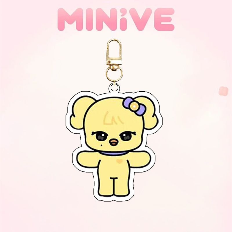 Ive Minivek Kpop Group Idol Ga - Resin Art Keychain ulasan dan harga