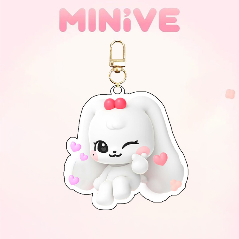 Ive Minivek Kpop Group Idol Ga - Resin Art Keychain ulasan dan harga