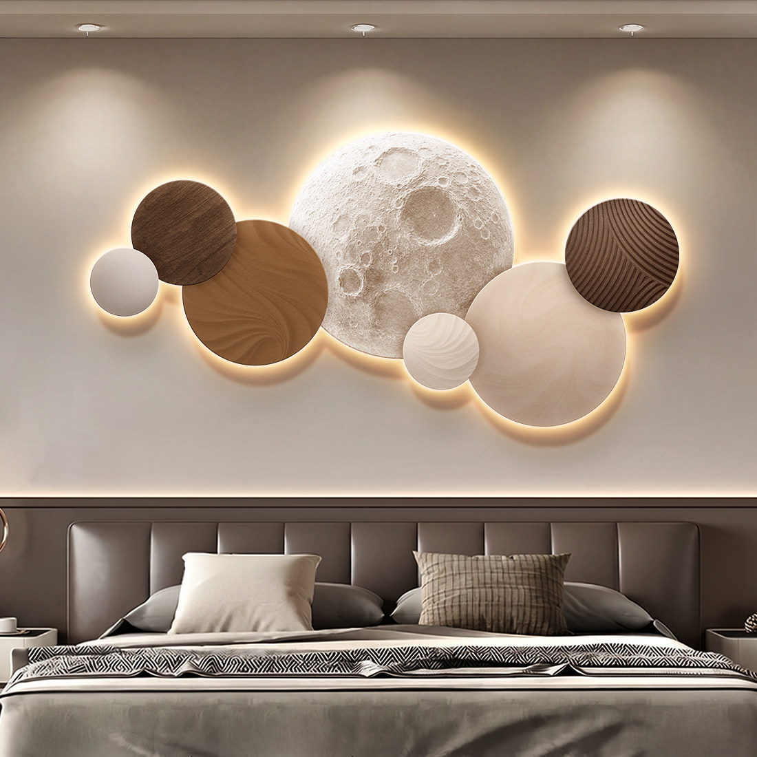 Dekorasi Kamar Tidur Modern Me - Resin Art On Wood ulasan dan harga