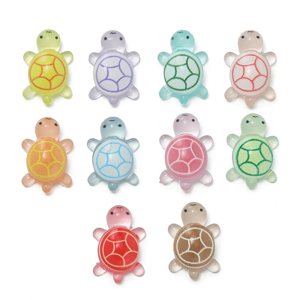 10pcs/lot Mini Resin Sea Turtl - Resin Art Keychain ulasan dan harga