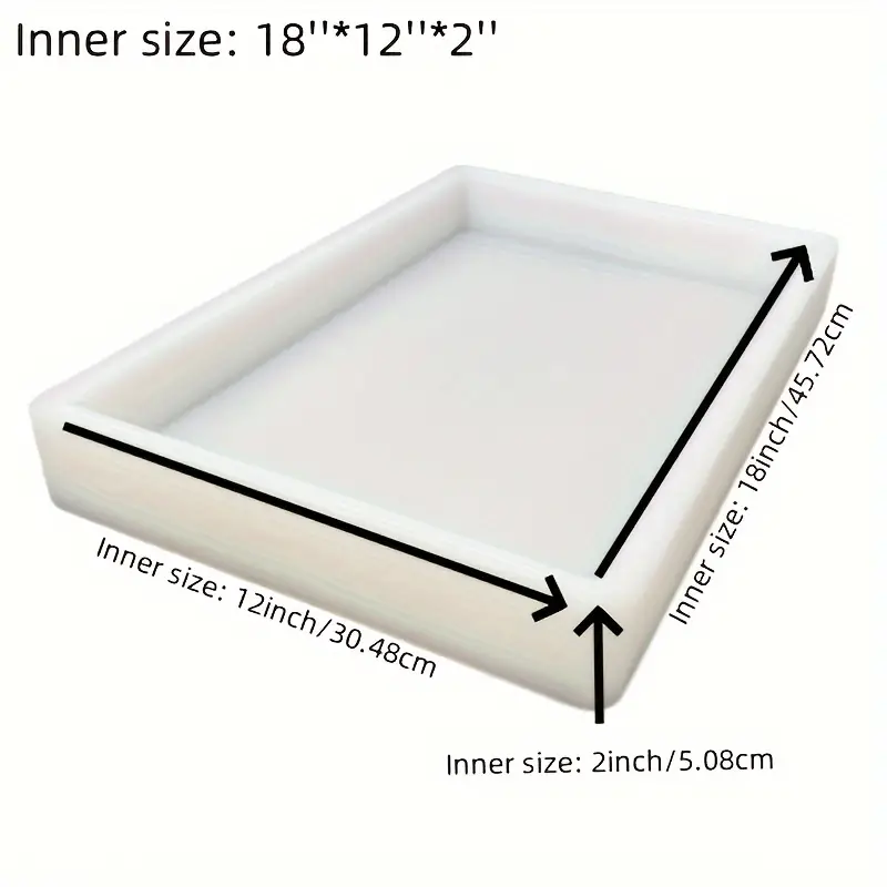 Cetakan Silikon Besar 18*12*2  - Resin Art Work ulasan dan harga