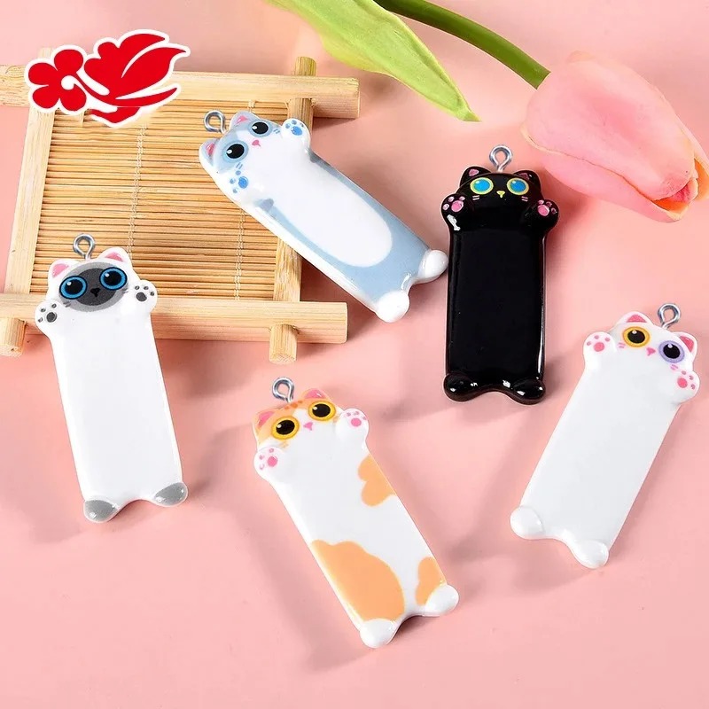 5pcs Gantungan Kunci Resin Kuc - Resin Art Keychain ulasan dan harga