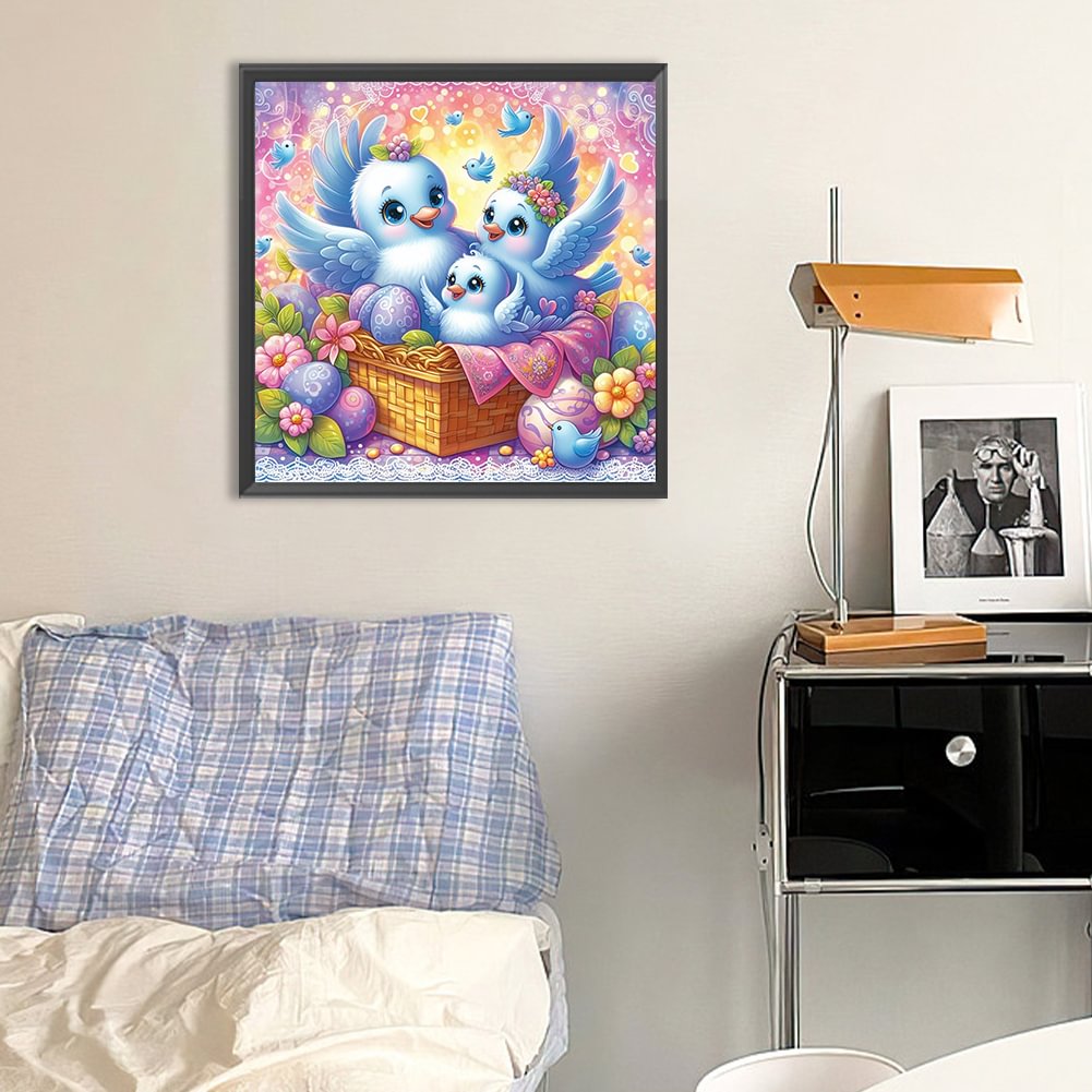 Lukisan Berlian Keluarga Natal - Resin Art Painting ulasan dan harga