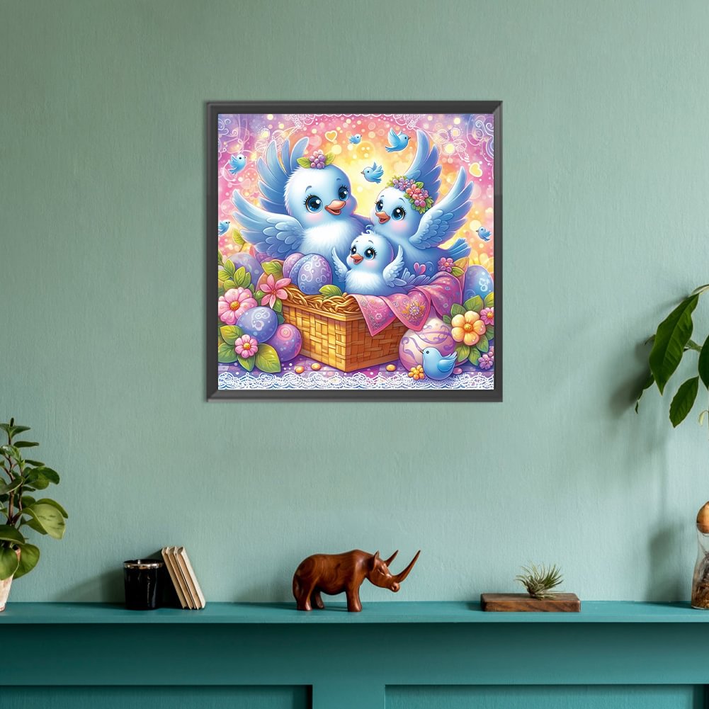 Lukisan Berlian Keluarga Natal - Resin Art Painting ulasan dan harga