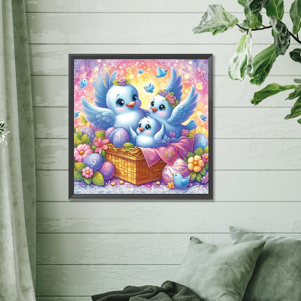 Lukisan Berlian Keluarga Natal - Resin Art Painting ulasan dan harga