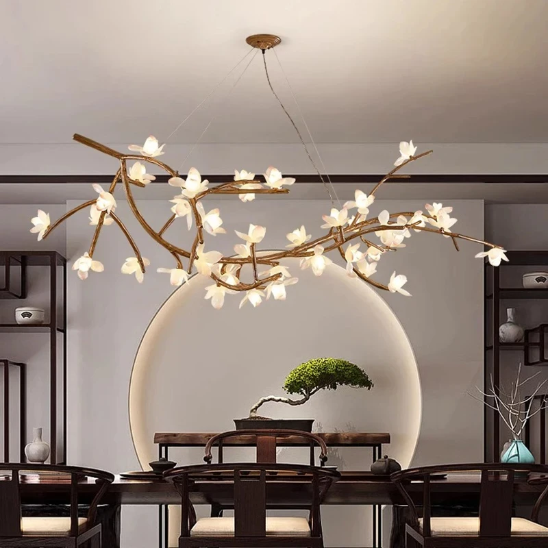 Lampu gantung led dekorasi rum - Resin Art On Wood ulasan dan harga