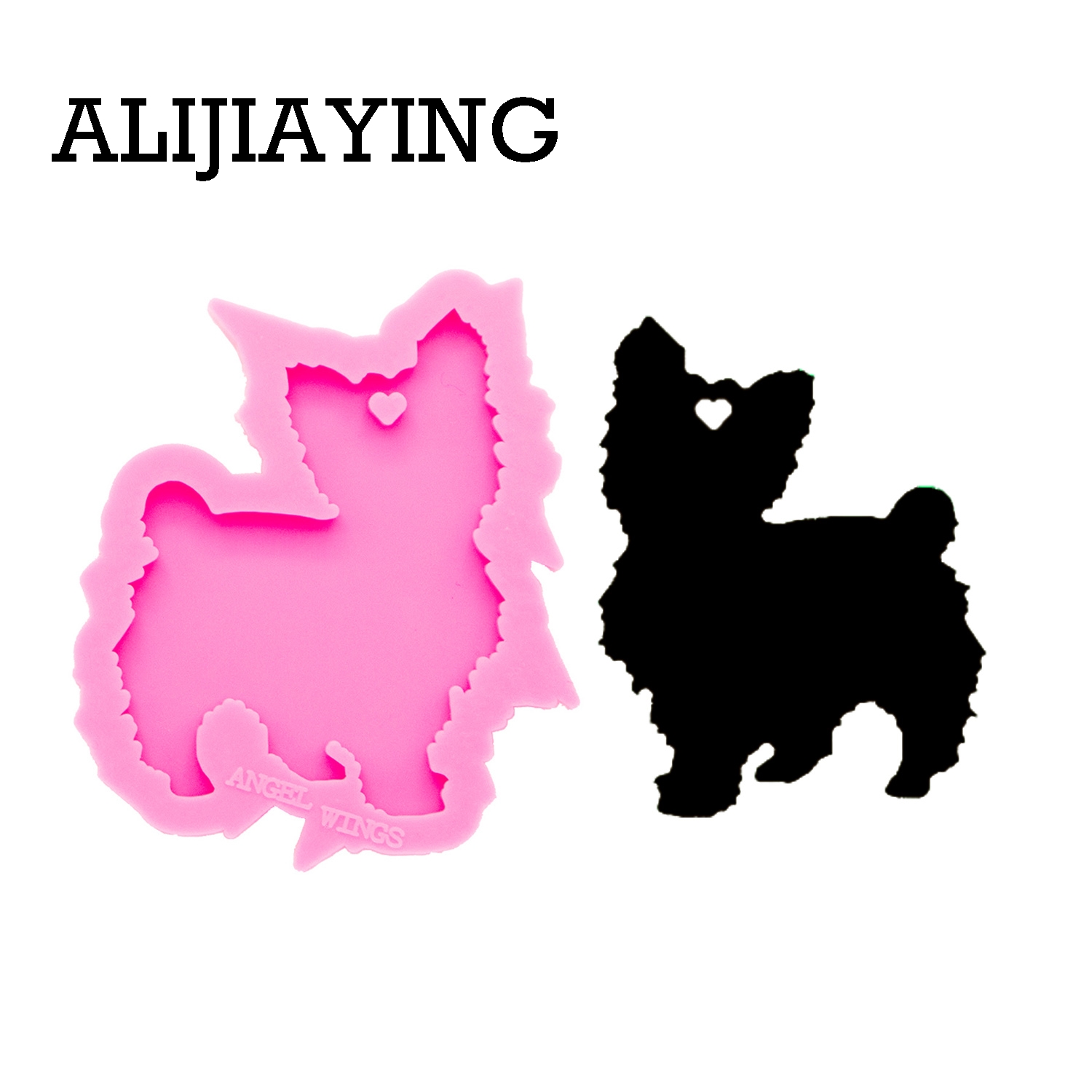 DY0264 Halus Desain Seni Cutel - Resin Art Keychain Design ulasan dan harga