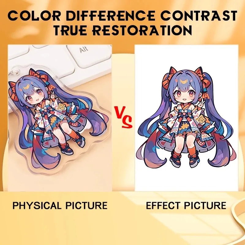 Kawaii Zero Two Tokoh Anime Se - Resin Art Keychain Design ulasan dan harga