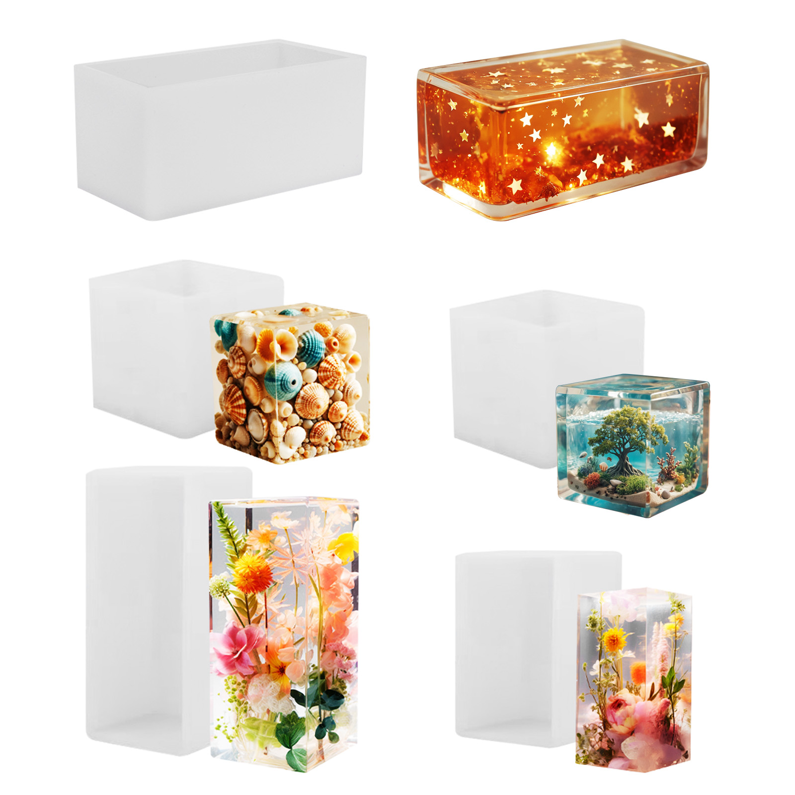 Cetakan Epoksi Cetakan Silikon - Resin Art And Deco ulasan dan harga