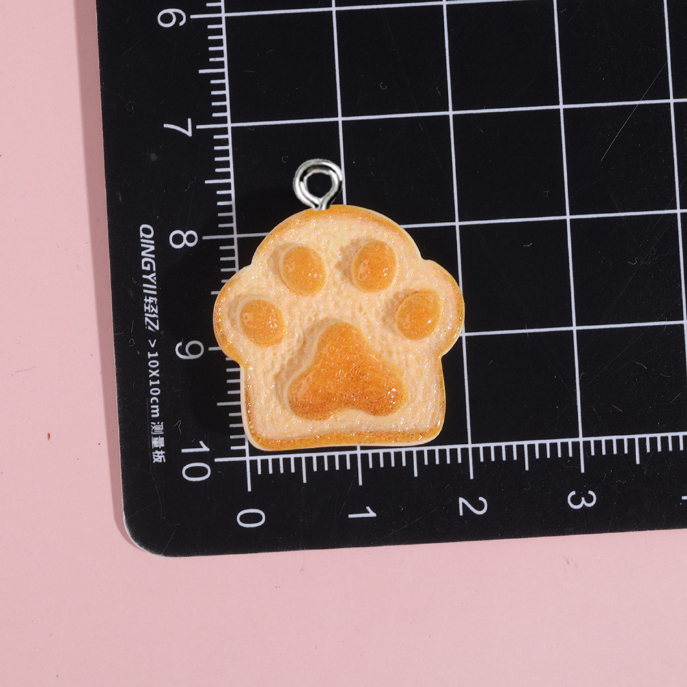 10pcs Resin Charms Bentuk Hati - Resin Art Keychain ulasan dan harga