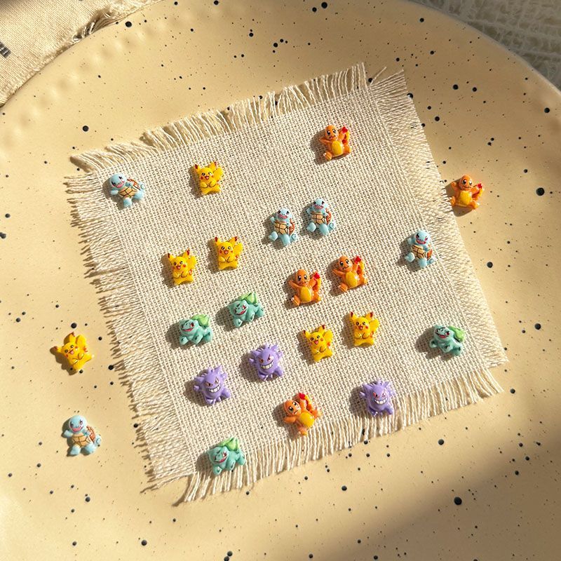 Aksesori seni kuku Pokemon, hi - Resin Art Diy ulasan dan harga