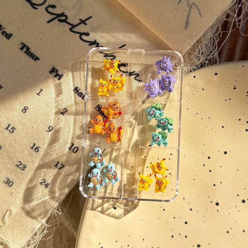 Aksesori seni kuku Pokemon, hi - Resin Art Diy ulasan dan harga