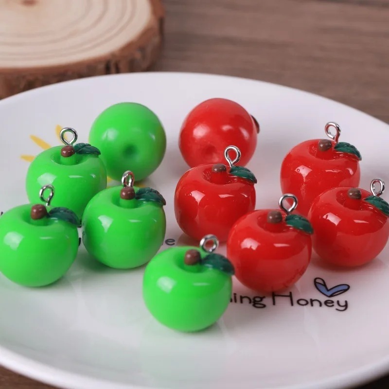 10 Buah Liontin Buah Mini 3D R - Resin Art Diy ulasan dan harga
