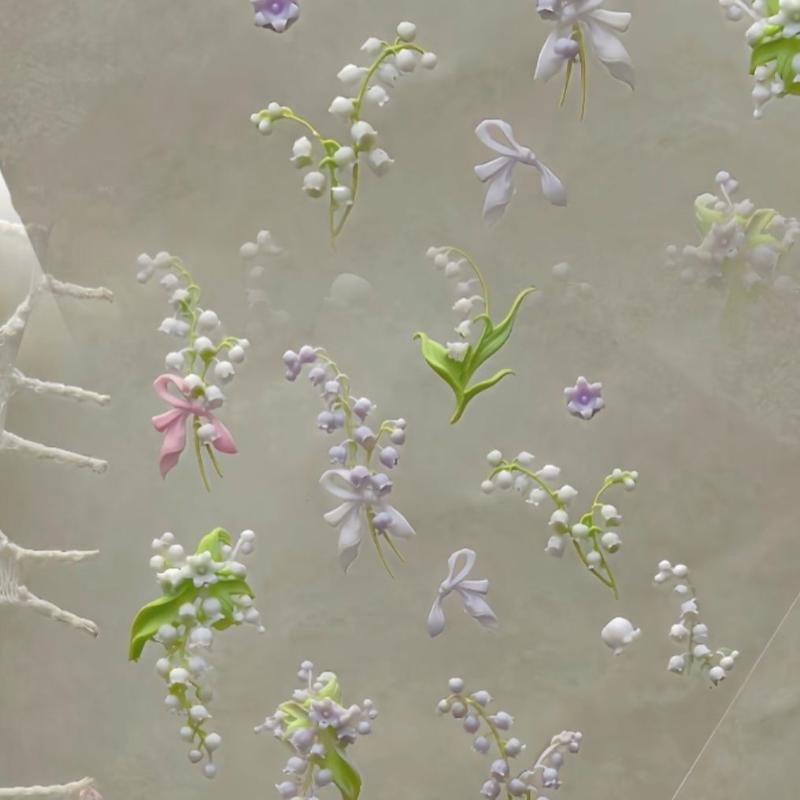 Cetakan Kuku Melengkung 3D Ser - Resin Art Template ulasan dan harga