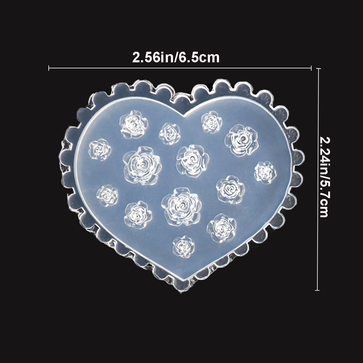 Cetakan Kuku Bunga 3D Alat Kuk - Resin Art Template ulasan dan harga
