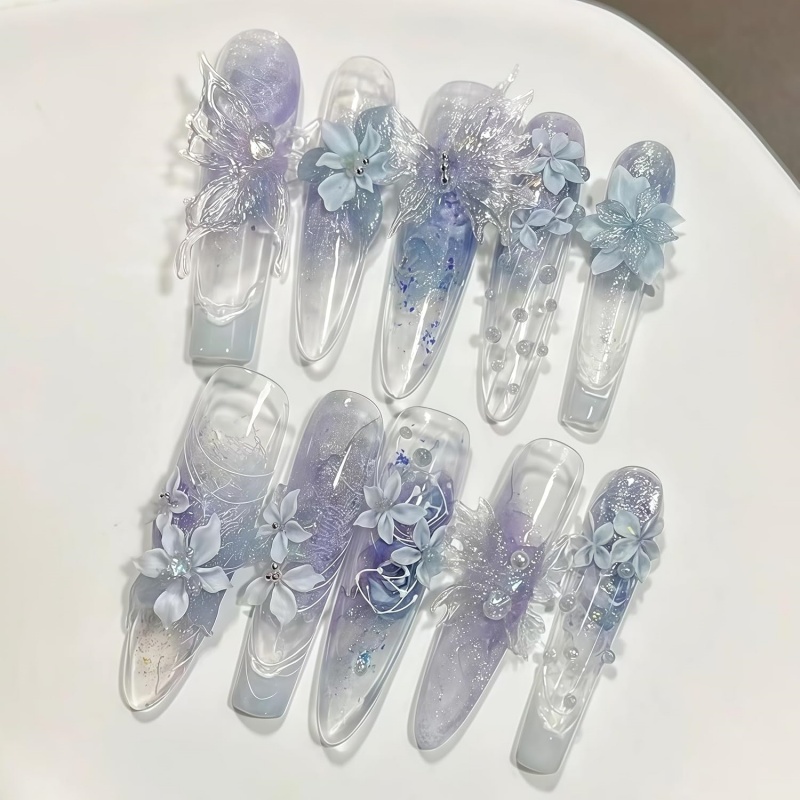 Cetakan Seni Kuku Gel 3D Bentu - Resin Art Template ulasan dan harga