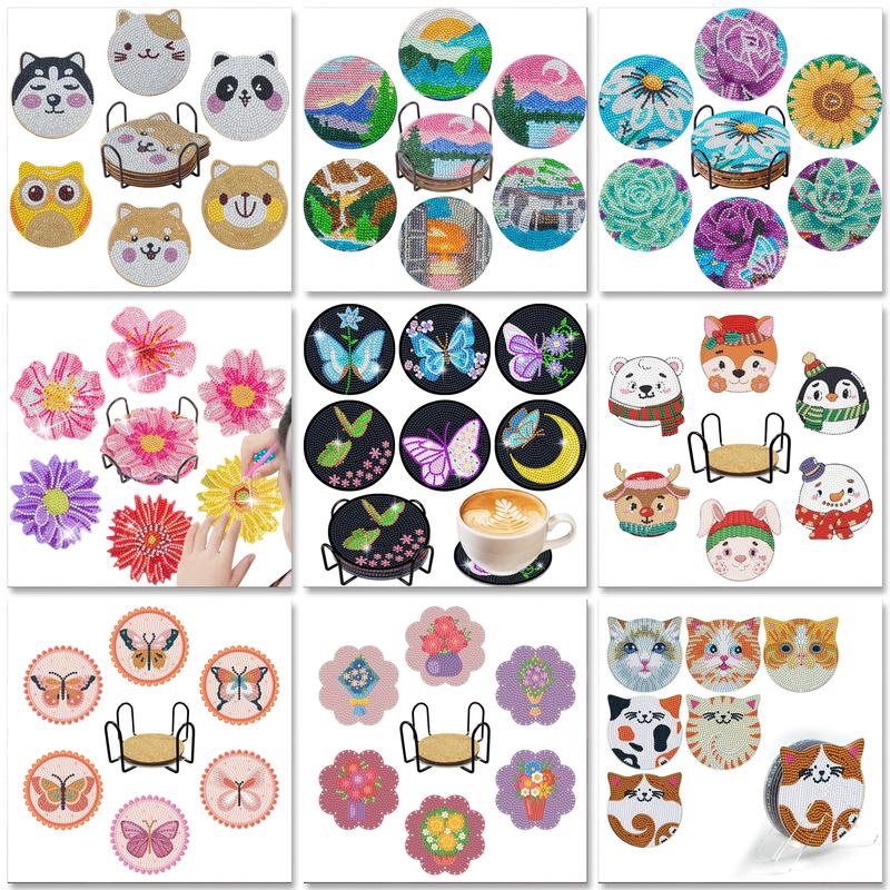 SDOYUNO Kit Tatakan Gelas Luki - Resin Art Coasters ulasan dan harga