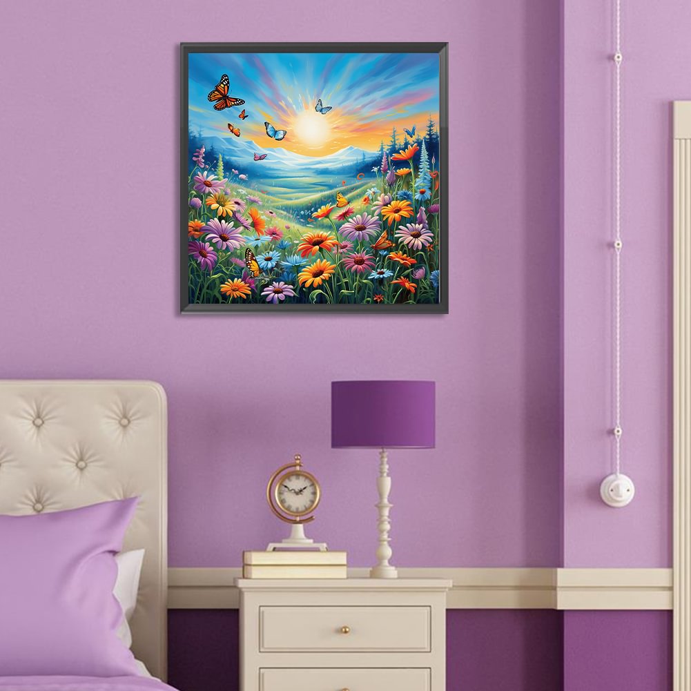 Lukisan Berlian Keluarga Rusa  - Resin Art Flowers ulasan dan harga