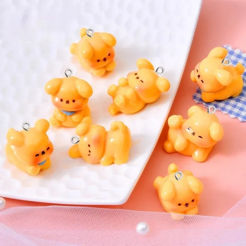 10Pcs Gantungan Akrilik Resin  - Resin Art Keychain ulasan dan harga