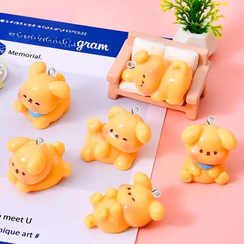 10Pcs Gantungan Akrilik Resin  - Resin Art Keychain ulasan dan harga