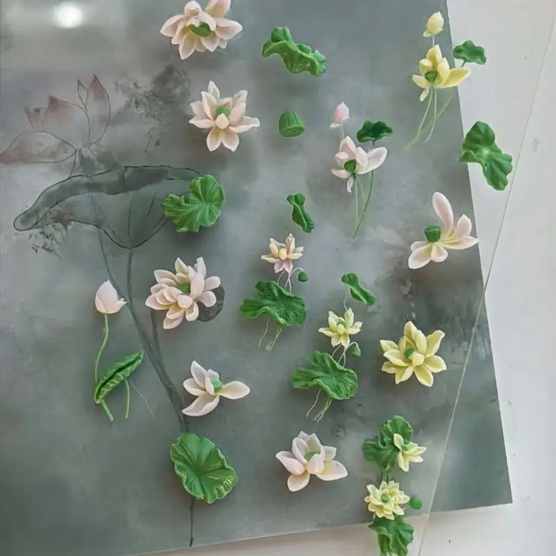 Cetakan Kuku Melengkung 3D Ser - Resin Art Template ulasan dan harga
